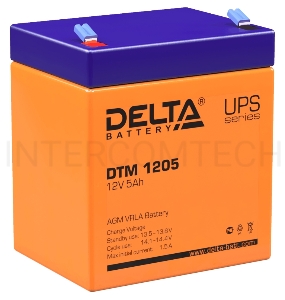Батарея Delta DTM 1205 (12V, 5Ah)