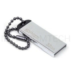 Флеш Диск Silicon Power 32Gb Touch 830 SP032GBUF2830V1S USB2.0 серебристый