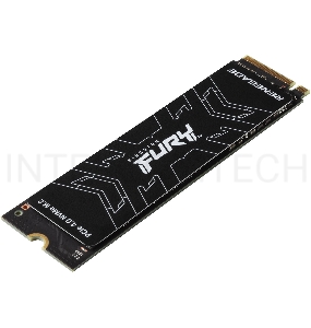 Накопитель SSD Kingston 500Gb M.2 Fury Renegade <SFYRS/500G> (PCI-E 4.0 x4, up to 7300/3900Mbs, 900000 IOPS, 3D TLC, NVMe, 500TBW, Phison E18, 22х80mm, LP graphen heatsink)