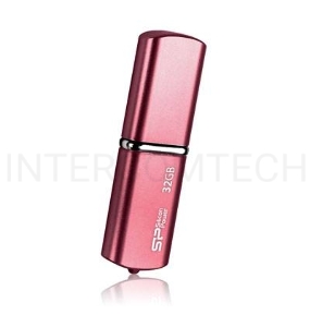 Флеш Диск Silicon Power 64Gb LuxMini 720 USB2.0 розовый