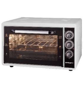 Мини-печь KRAFT KF-MO3801W / Объем 38л. Макс.температура 320 °С. Таймер отключения 90 мин.