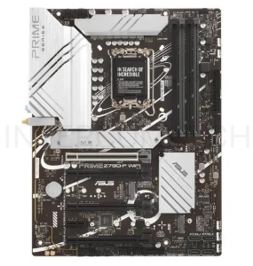 Материнская плата ASUS PRIME Z790-P WIFI, LGA1700, Z790, 4*DDR5, DP+HDMI, SATA3 + RAID, Audio, Gb LAN, USB 3.2, USB 2.0, COM*1 header (w/o cable), ATX; 90MB1CJ0-M0EAY0