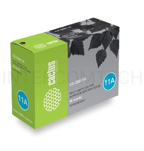 Тонер Картридж Cactus CS-Q6511A черный для HP 2410/2420/2430(6000стр.)