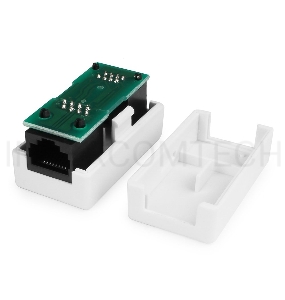 Коннектор Gembird Соединитель RJ-45F/RJ-45F cat. 5e  (NA350)