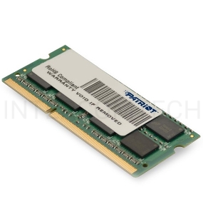 Память Patriot SL 4GB DDR3 1600MHz SO-DIMM PSD34G1600L81S PC3-12800, 1.35V 1*4GB CL11