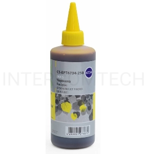 Чернила Cactus CS-EPT6734-250 желтый 250мл для Epson L800/L810/L850/L1800