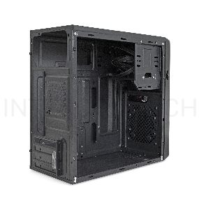 Корпус Minitower ExeGate EX286427RUS BA-309-500W-8 (mATX, БП AA500 с вент. 8см, 2*USB, HD аудио, черный)