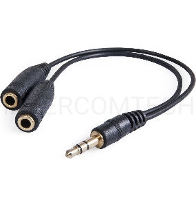 Аудио-переходник DEFENDER jack 3.5mm разветвитель на два разъема jack 3.5mm 63001