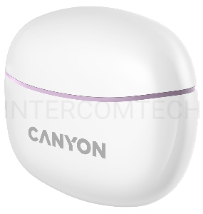 Наушники Canyon TWS-5 Bluetooth headset, with microphone Purple