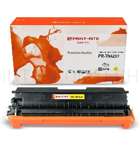 Картридж лазерный Print-Rite TFBAB3YPU1J PR-TN423Y TN-423Y желтый (4000стр.) для Brother DCP L8410CDW/HL L8260CDW/MFC L8690CDW