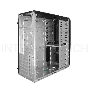 Корпус Miditower Exegate UN-604 Black, ATX, <UN450, 120mm> 2*USB+2*USB3.0, Audio