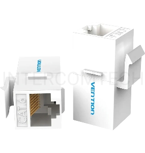 Адаптер-соединитель Vention RJ45 F / RJ45 F 8p8c кат. 6, Белый