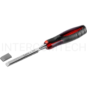 Стамеска MIRAX 1810-12 с двухкомпонентной прозрачной рукояткой, 12мм
