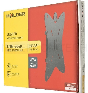 Кронштейн для телевизора Holder LCDS-5049 металлик 19