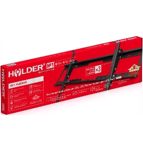 Кронштейн HOLDER LCD-T6628-B черный Диагональ: от 32 до 70. Нагрузка: до 45кг. Расстояние от стены: 57мм. Угол наклона:  +2⁰ + 15⁰,  Угол поворота: 0⁰ Стандарт крепления Vesa  600*400,  400*400, 400*200, 400*300, 300*300, 200*300, 200*200, 100*100