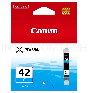 Картридж струйный CLI-42C (6385B001) для Canon PIXMA PRO-100, голубой, 600 стр.
