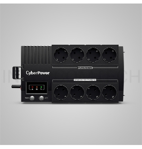 Источник бесперебойного питания CyberPower BS850E NEW линейно-интерактивный 850ВА/480Вт, 4+4 евророзетки, USB UPS Line-Interactive CyberPower BS850E NEW 850VA/480W USB (4+4 EURO)