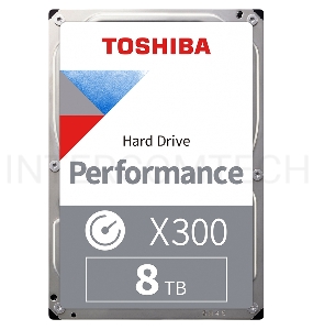 Жесткий диск HDD Toshiba X300 SATA3 8Tb 3.5