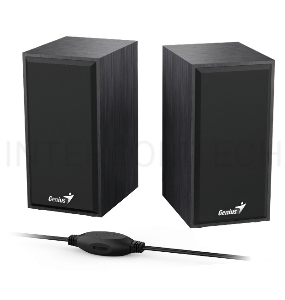 Колонки Genius SP-HF180, 2.0, 2 x 3W, USB-power, Black