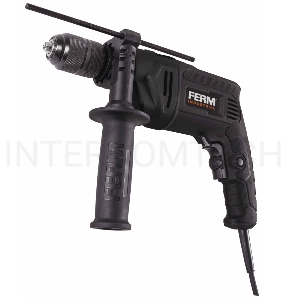 Дрель ударная FERM PDM1060P_K мощность-1200W/энергия удара-14 Дж/вес - 6,2 кг.
