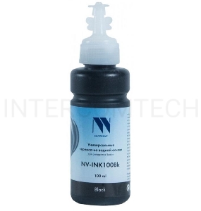 Чернила NV-INK100 универсальные Black на водной основе для аппаратов Сanon/Epson/НР/Lexmark (100ml) Китай
