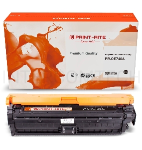 Картридж лазерный Print-Rite TFHAN5BPU1J PR-CE740A CE740A черный (7000стр.) для HP LJ CP5220/CP5221/CP5223/CP5225